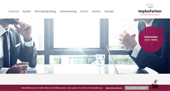 Desktop Screenshot of impluspartner.de